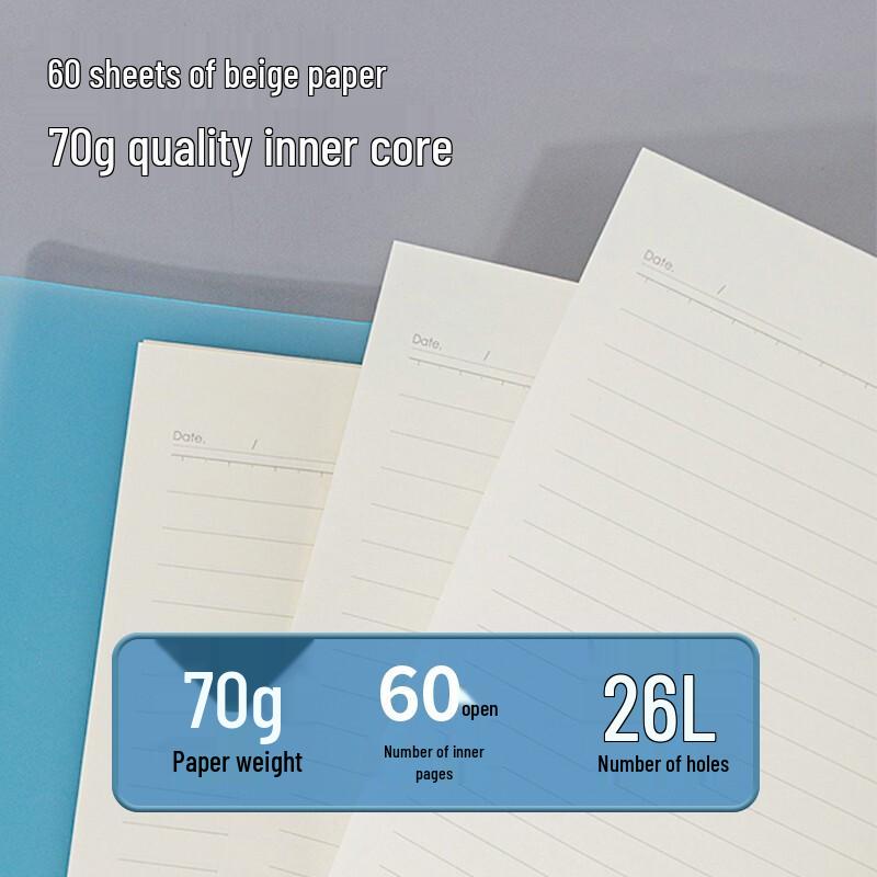 Deli Refillable Loose-Leaf Notebook