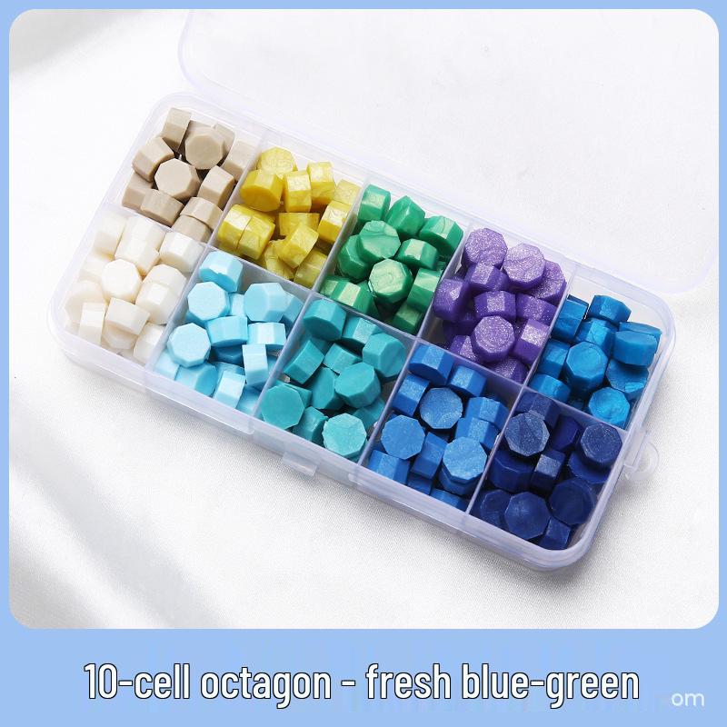 24-Color Sunflower Seal Wax Pearlescent Particles