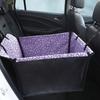 1pc Car Pet Mat, Polyester Fiber Material, Rear Seat Pet Mat for Small and Medium Dogs, Suitable for Traveling and Car Use
