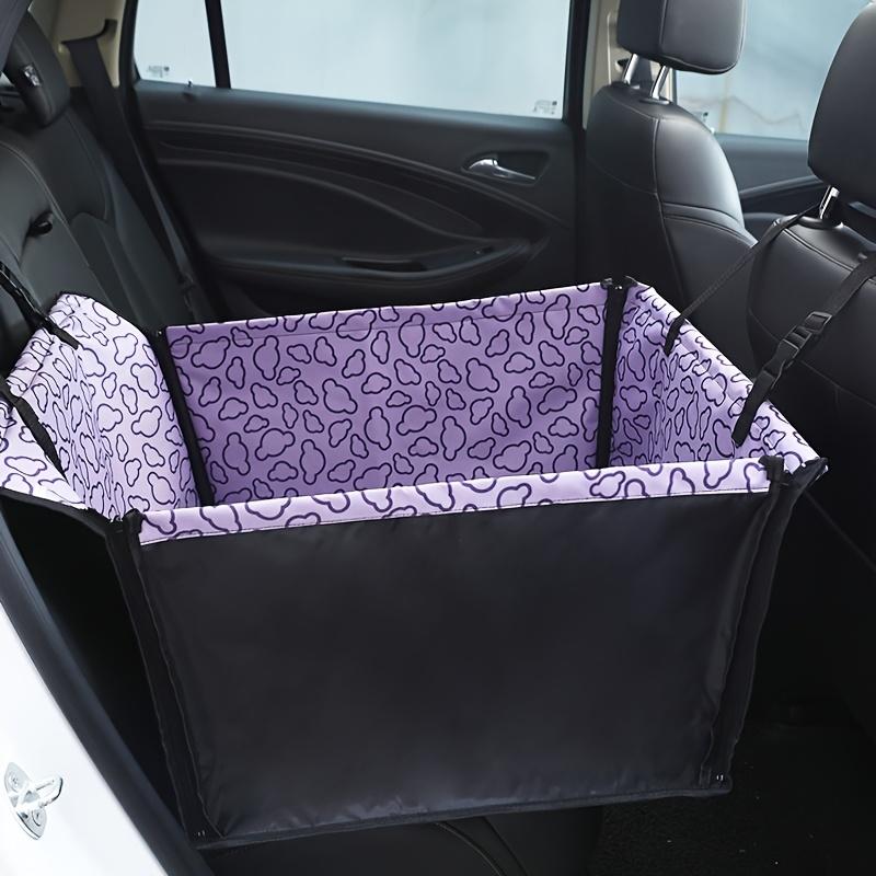 1pc Car Pet Mat, Polyester Fiber Material, Rear Seat Pet Mat for Small and Medium Dogs, Suitable for Traveling and Car Use