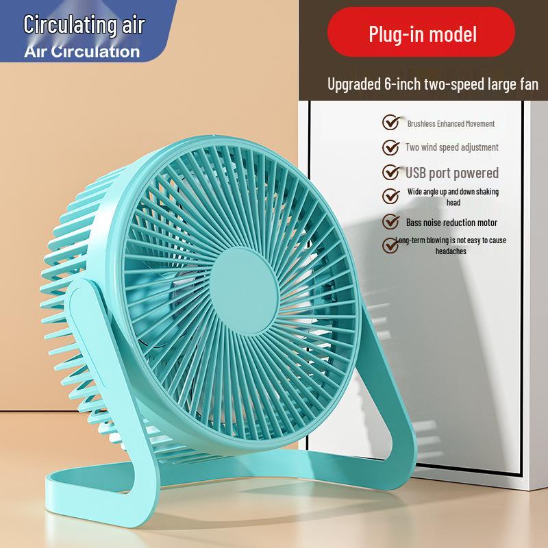 5-inch USB Mini Desktop Silent Fan for Office