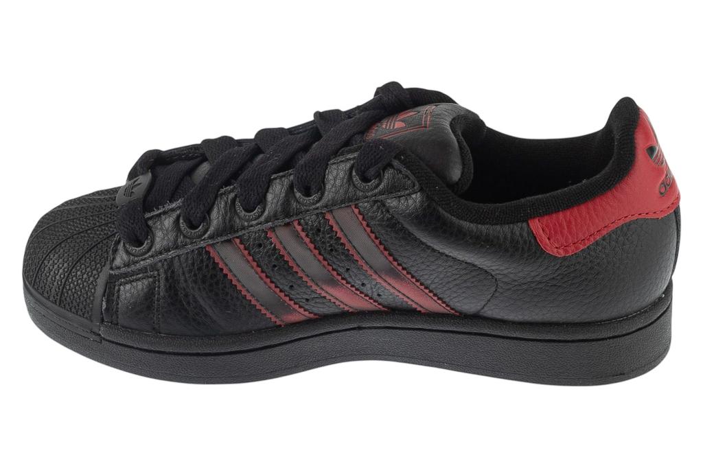 Adidas Superstar II, Unisex schwarze Sneaker