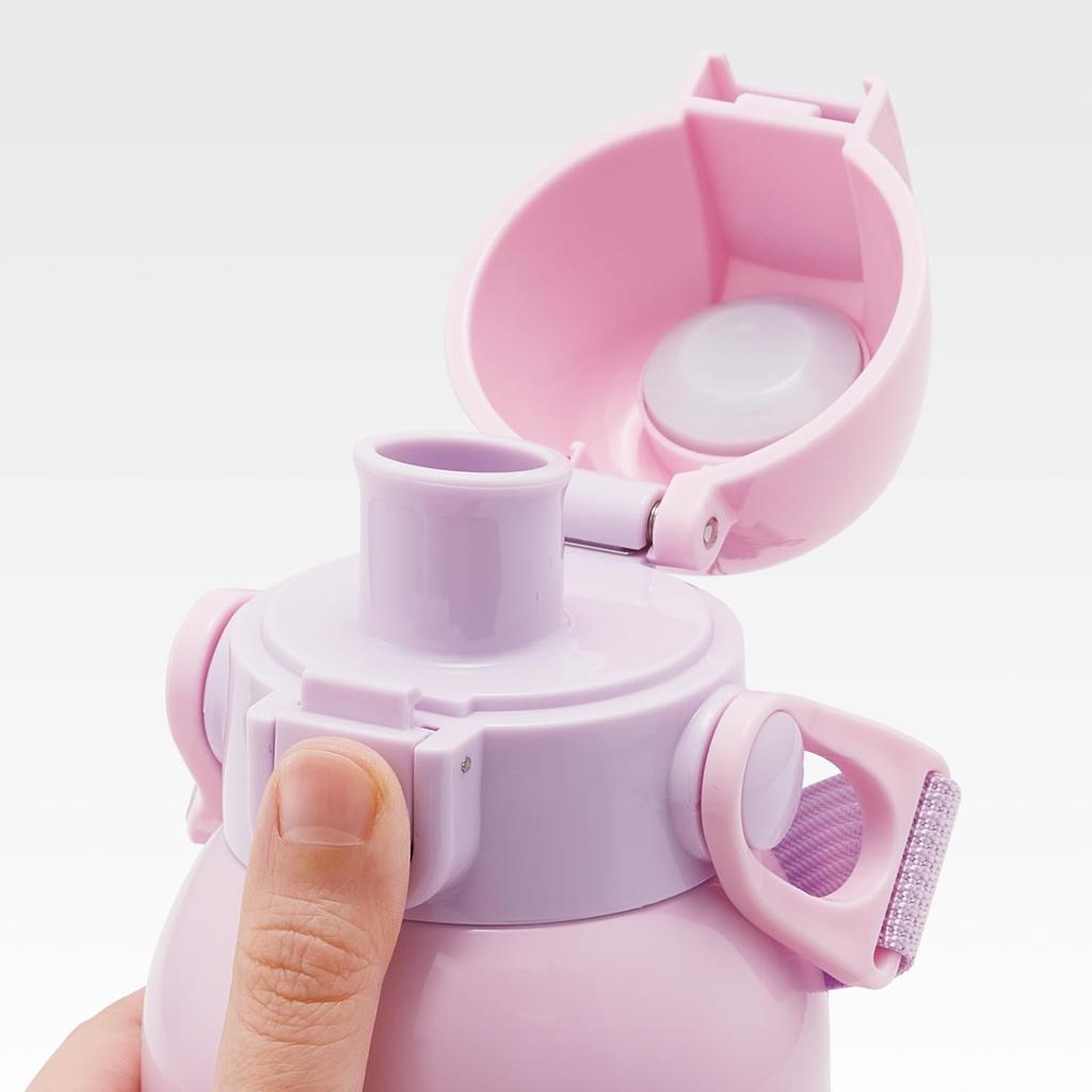 Skater Stainless Steel Water Bottle for Direct Lightweight and Cooling Sports Water Kids, Drinking, 600ml, Child-Friendly, Loveys, Only, Bottle, Kids,