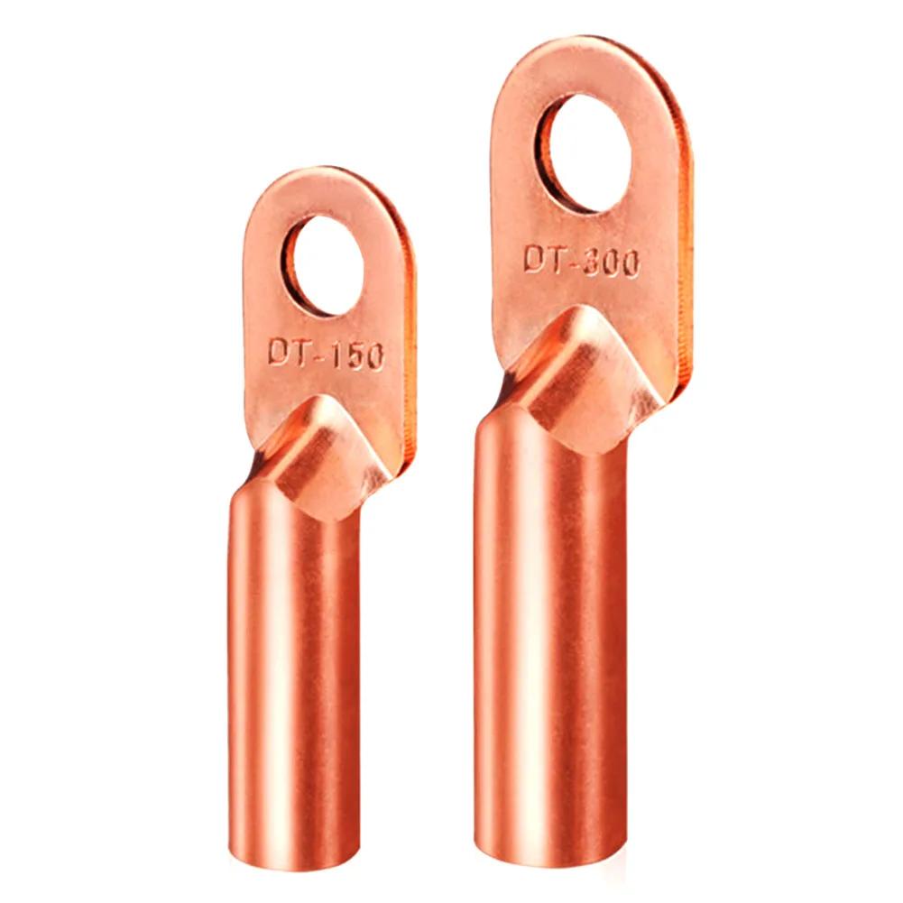 10pcs DT Series 10/16/25/35mm Wire Crimp Connectors Auto Cable Copper Crimp Terminal Easy Installation