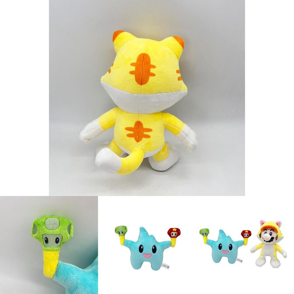 Katzen-Mario Plüschtier Weiches und entzückendes Stofftier für Kinder und Sammler