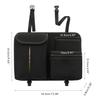 Rückbank Auto Organizer Kicker-Schutzmatten Rücksitzschutz Wildleder Auto Rücksitz Organizer Auto Reise Zubehör