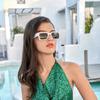 High Quality Square Sunglasses Women Men Vintage Luxury UV400 Protection Gafas De Sol Brand Eyewear