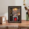Room Box DIY Kit Photo Frame Ornament Artwork for Kids Adults Handmade Creative Idea 3D Wooden