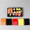 Damen-Geruchshemmende Lachs-Sushi-Socken - Verdickte Baumwoll-Kniestrümpfe für Herbst/Winter