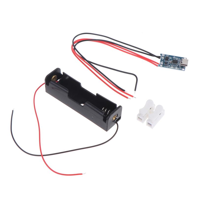 18650 TP4056 Lithium Battery Charger Module DIY Kit Fast Charging USB Power Boost Board for Mobile Power DIY Project