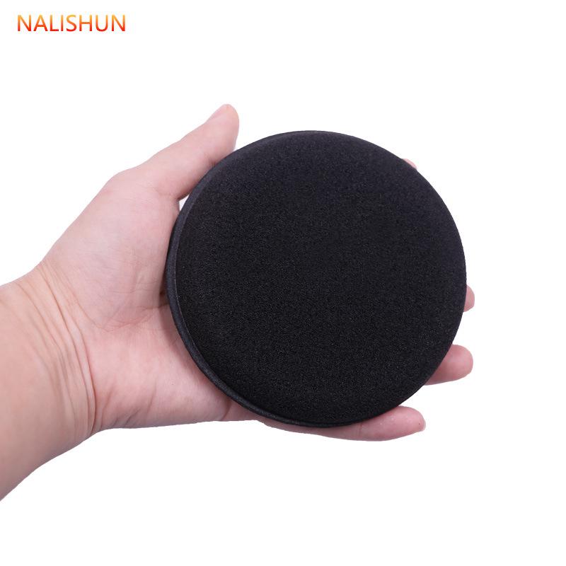 Car Waxing and Polishing Sponge Block - Efficient, Round, Handheld Coating Tool