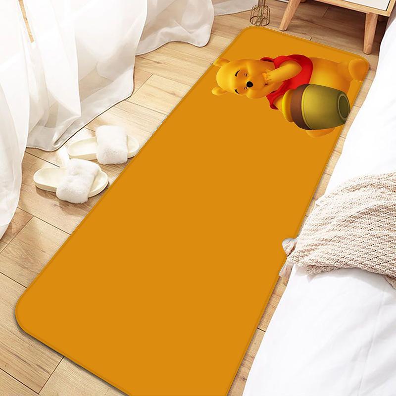 Winnie-the-Pooh Door Mat Entrance Non-slip Doormat Washable Kitchen Carpet Living Room Hallway Rugs Bathroom Bath Door Mats