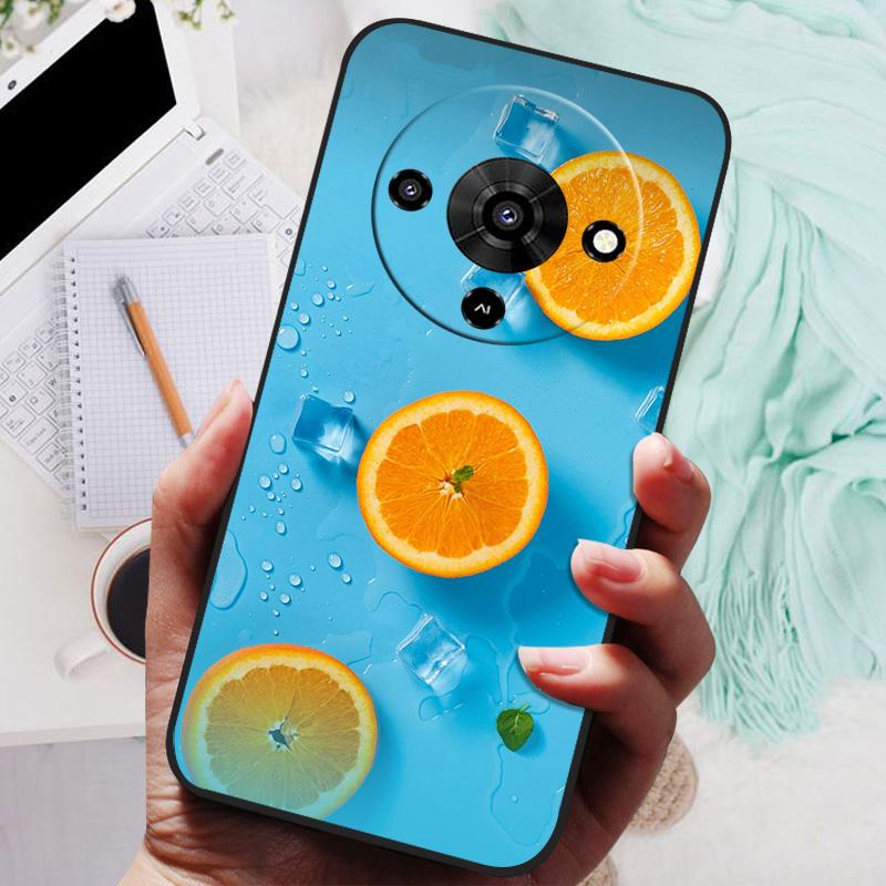 For ZTE Blade A76 5G Z2469N Case TPU Soft Rose Panda Cute Silicone Case Covers For ZTE Blade A76 A 76 BladeA76 5G Phone Cases