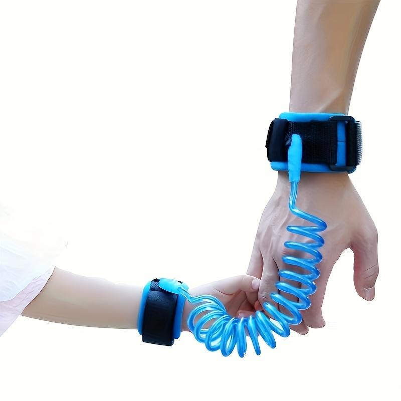 1PC Children's Anti-lost Traction Rope Safety Wristband Bracelet Anti-lost Belt Baby Traction Belt Retractable Spring Rope Artifact