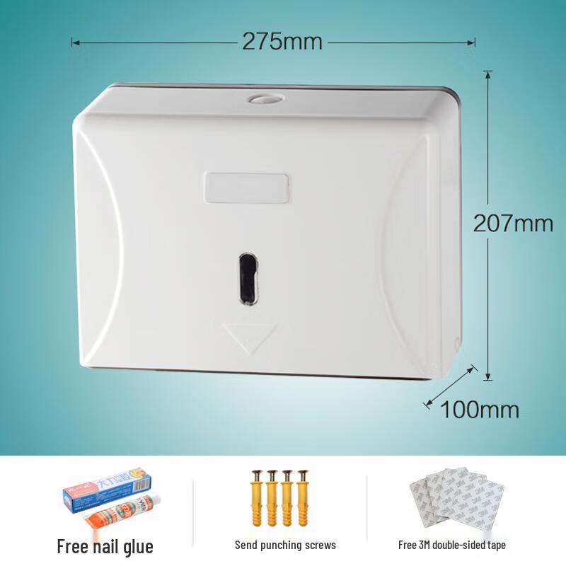 Wall-Mounted Waterproof Hand Towel Dispenser