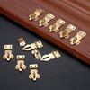Brass Padlock For Jewelry Box Lock Vintage Box Lock 37*19MM Brass Padlock Buckle Adaptable To Various Boxes Easy Installation