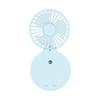 Hand Fans Water Spray Portable USB Rechargeable Pocket Fan for Office School Outdoor Travel