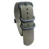 Hot-Selling Nylon Watch Strap with Vacuum-Plated Black Oval Buckle