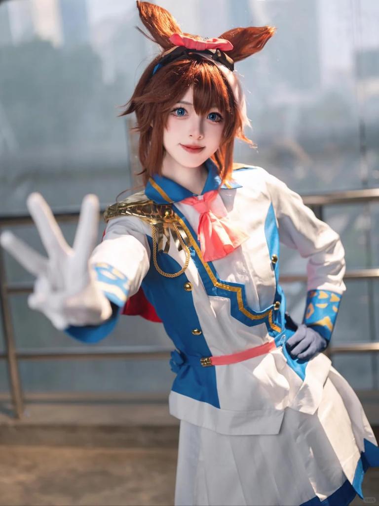 Uma Musume Cosplay Tokai Teio Cosplay Top of Joyful Cosplay Uma Musume Cosplay Costume Costume Event Halloween Costume School Festival [NOKIJP]