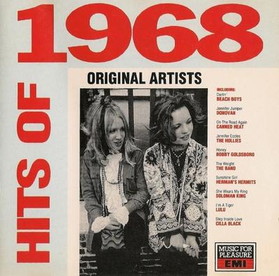 CD VARIOUS  Hits Of 1968 CDMFP5899CDB79 Music For Pleas 1990 UK Rock Used