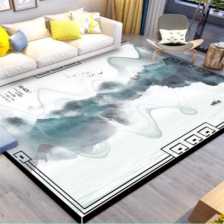 

1 шт. Кристаллический бархат Домашний декор Узор цветущей сливы Универсальный стиль украшения, Ковер для гостиной, Накидка на диван, Придверный коврик, Коврик для спальни, Уличные коврики 120*160cm