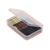 Black Steel Clip Box Contains A Straight Clip for The Bride's Updo Hairstyle Bangs Clip Wavy Hair Clip and Hair Accessory