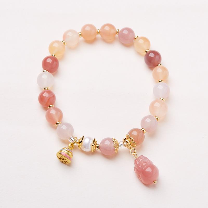 

Браслет из агата Яньюань Пиксю, популярный в Douyin: Красочный подарок на удачу для лучшей подруги