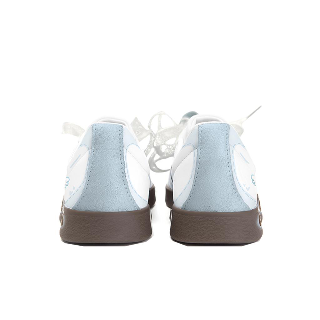 adidas Neo VL Court 2.0 ADCDAVINCI Niebieskie Skrzydło Odporne na Ścieranie Odporne na Ścieranie Niskie Buty Skateboardowe Unisex ID6015(TeamM-)