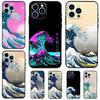 Great Wave Off Kanagawa Japan Phone Case For iPhone 16 Pro Max 15 14 12 11 13 17 Pro Max Plus 12 13 Mini 16e 17 Air Cover