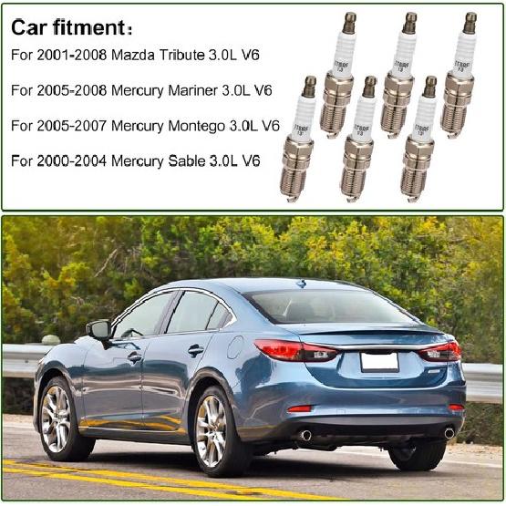 6Pack 41-109 IRIDIUM SPARK PLUGS For Buick Cadillac Chevy GMC 3.0L 3.6L 12622561