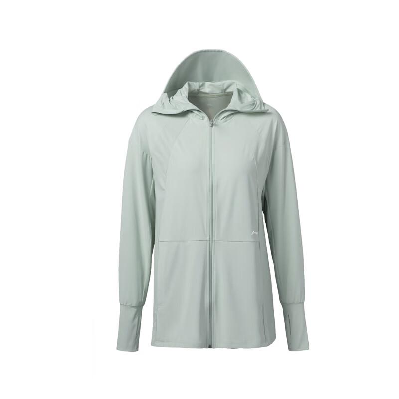 LI-NING Women s Lightweight Sun Protection Zip-up Hoodie XL