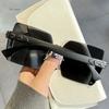 Vintage Rimless Sunglasses  Women Gradient Sunglasses Summer Shades Fashion UV400 Frameless Sun Glasses Ladies Eyeglasses