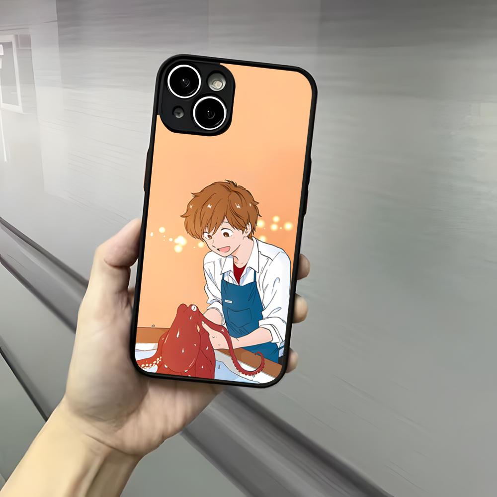 Go For It, Nakamura-kun Phone Case For Iphone 17 16 15 14 13 12 Pro Max Xr Air Plus Skin Feel Black Hard Shell Cover
