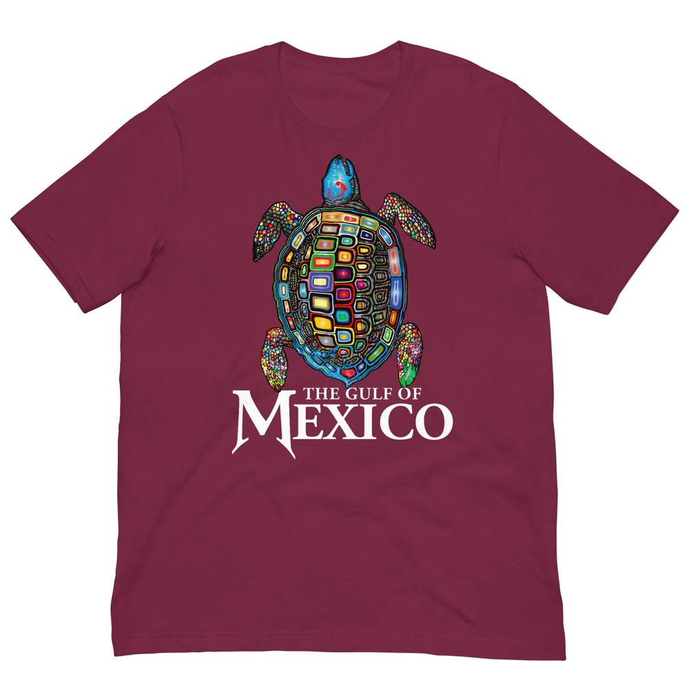 Graphic Sea Turtle Gulf Of Mexico Never Forget Trump TShirt
