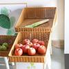 Handwoven Rattan Display Basket