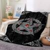 1pc Pentagram, Ornate Blanket Lightweight Flannel Blanket Throw Blanket For Sofa, Bed, Travel, Camping, Livingroom, Couch, Chair, And Bed yy2509026181