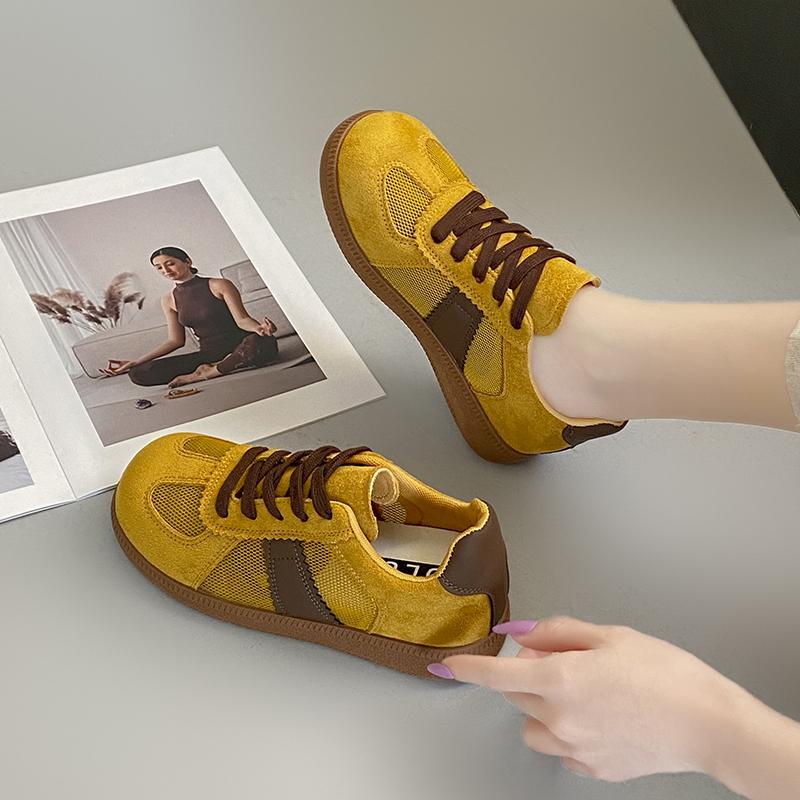 Fashion Women's Shoes Platform Low Heels Clogs Rubber Canvas PU Fabric Hoof Women's Shoes Platform Low Heels Clogs Rubber