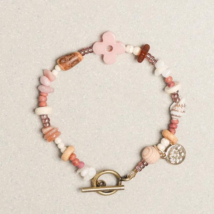 Clover Symbol Bracelet Angora Pink