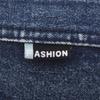 Men's Patchwork Washed Denim Beret: British-Style Casual Duckbill Newsboy Cap for Fall & Winter