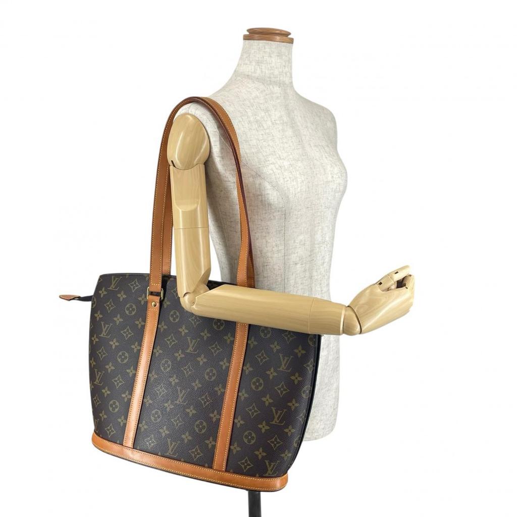 Louis Vuitton Nume Leather Babylon Tote Bag Monogram Canvas Brown Women M511002 Used