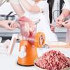 Manuelle Fleischmühle mit Edelstahlklinge Abnehmbare Handkurbel Fleischwolf Wurstfüller fo