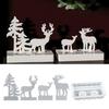 Professional Silicone Christmas Tree Standing Elk Mold Easy Demolding Design Candle Holder Mold for DIY Projects