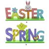 2 Sets Wood Ornaments Easter Decorations Cute Rabbit Handy Installation Letters Birthday Gifts Accessories DIY Kits for Adults