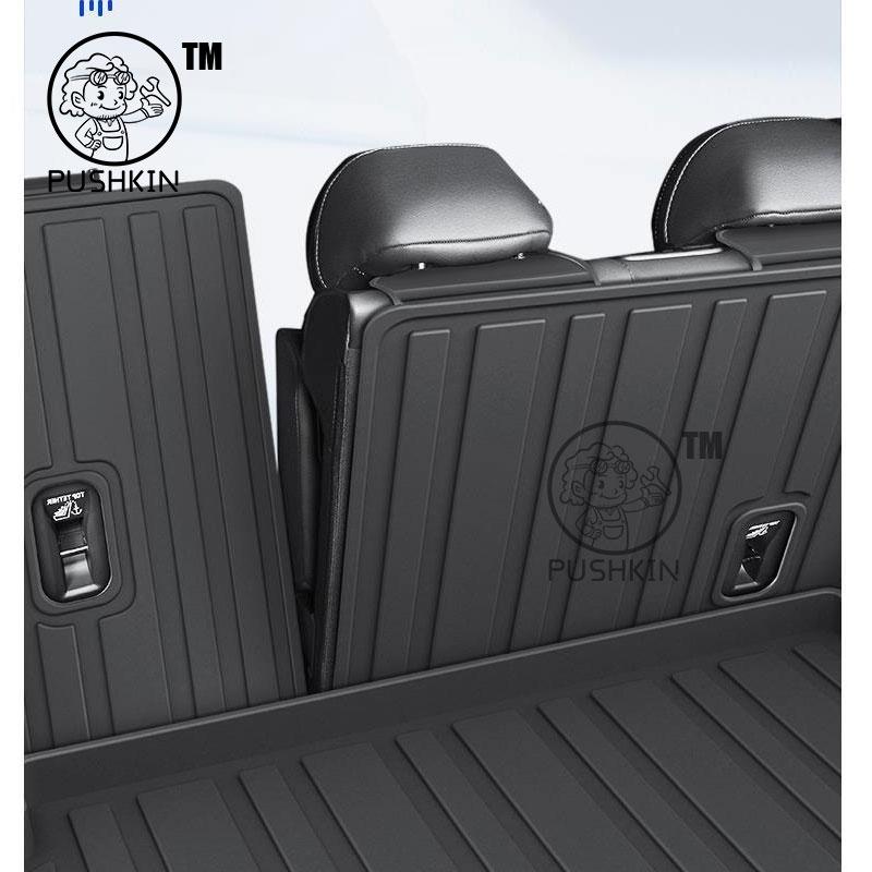 For Trumpchi GAC GS4 MAX 2025 2026 Car TPE Rear Trunk Mat Waterproof Storage Pad Anti-Slip Easy Clean Car Accessorie