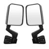 1 Pair Manual Door Mirror 105495870 Scratch Resistant Anti Heat Fade Proof Manual Folding Side Mirror for TJ Manual