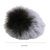 Outdoor Recording Wind Muff Cover 2 Pack, Camera Top Windscreen with Soft Outer Layer, Slip On Form, 3.5 x 3.5 cm Size Check for Travel Use