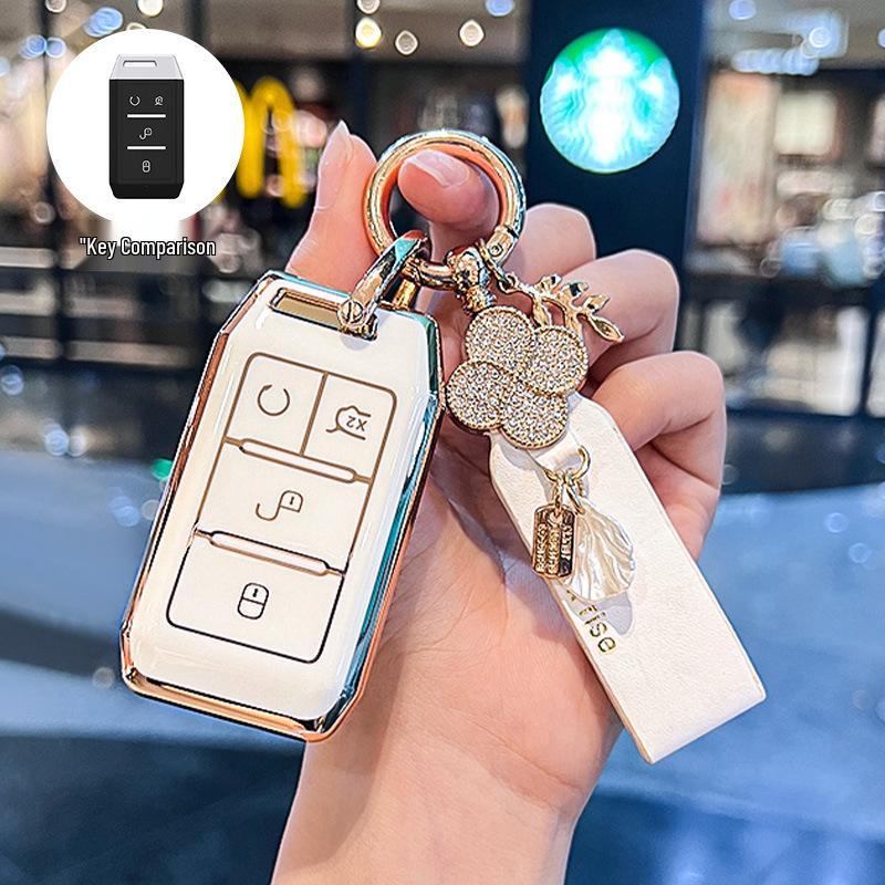 BYD Qin Fuel E1/E3, Old E2 Yuan Pro, New Energy High-End S2 Car Key Cover