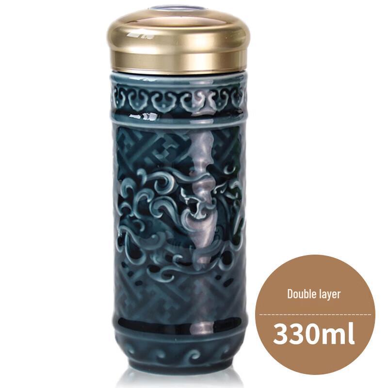 Qian Tang Xuan Living Porcelain Auspicious Dragon Ceramic Cup