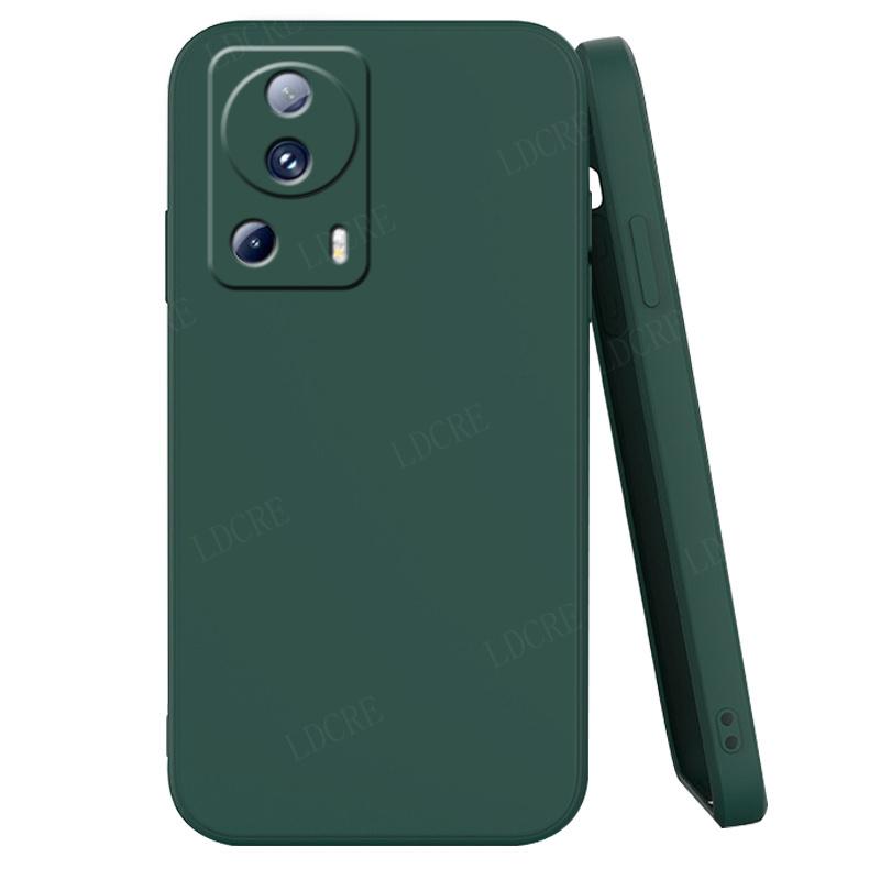 Pro Kryt Xiaomi 13 Lite Pouzdro Mi 13 Lite Capas Nárazuvzdorný Tekutý Silikon Originální TPU Měkké Pouzdro Xiaomi 13 12 11 Lite 12T Pro