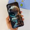 For Infinix Hot 30 5G 6.78" Case Flower TPU Soft Silicon Black Cover For Infinix HOT 30 Hot30 X6832 Astronaut Phone Cases Fundas